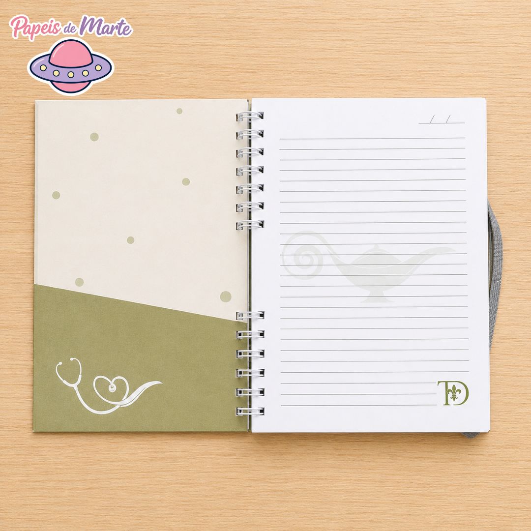 Caderno A5 Profissões 90 folhas - Imagem 3